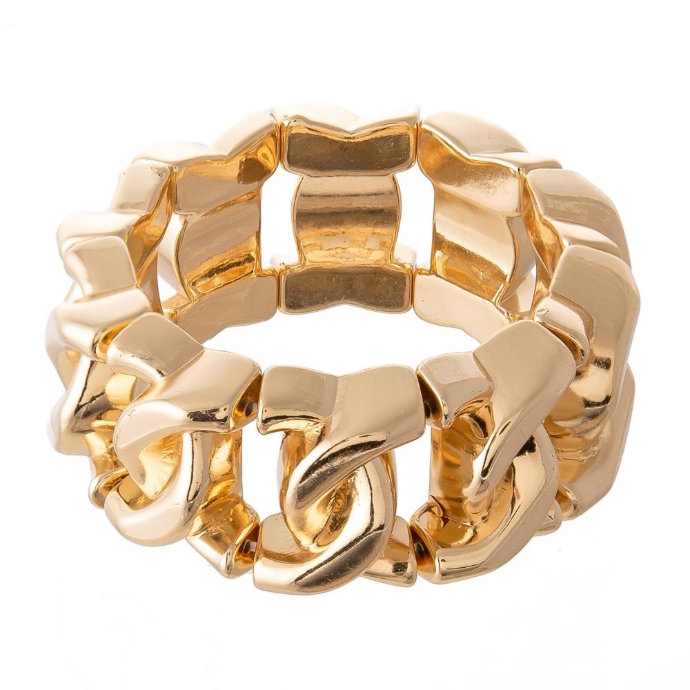 Gold Tone Statement bracelet NWT